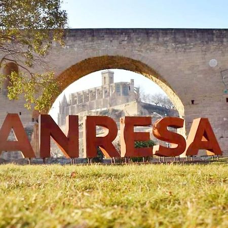 Apartamento Habitació polivalent al centre de Manresa Exterior foto